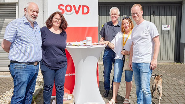 V. li.: Rudolf Schulz, Alejandra Banos, Bernd Müller, Yvonne Hartwig und Christoph Mikuschek, CDU-Abgeordneter im Hessischen Landtag. 