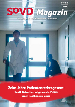 Titelbild SoVD-Magazin Februar 2023